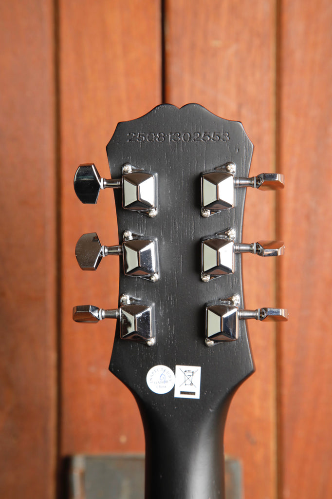 Epiphone Les Paul Special Satin E1 Vintage Worn Ebony Electric Guitar