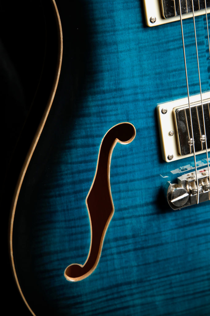PRS Paul Reed Smith SE Hollowbody II Peacock Blue Electric Guitar 2020 Pre-Owned