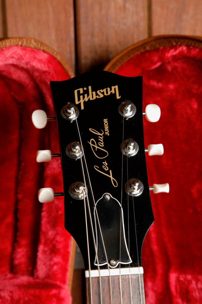 Gibson Les Paul Junior Ebony Electric Guitar Pre-Owned