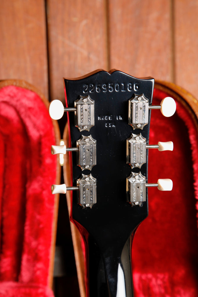 Gibson Les Paul Junior Ebony Electric Guitar Pre-Owned