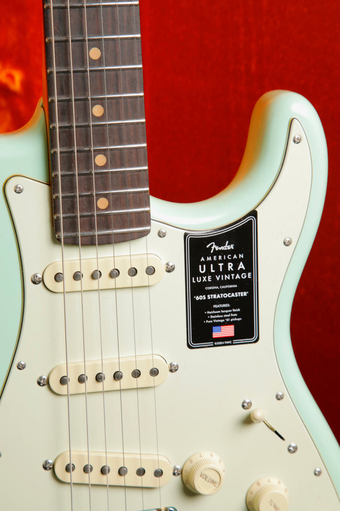Fender American Ultra Luxe Vintage '60s Stratocaster Surf Green