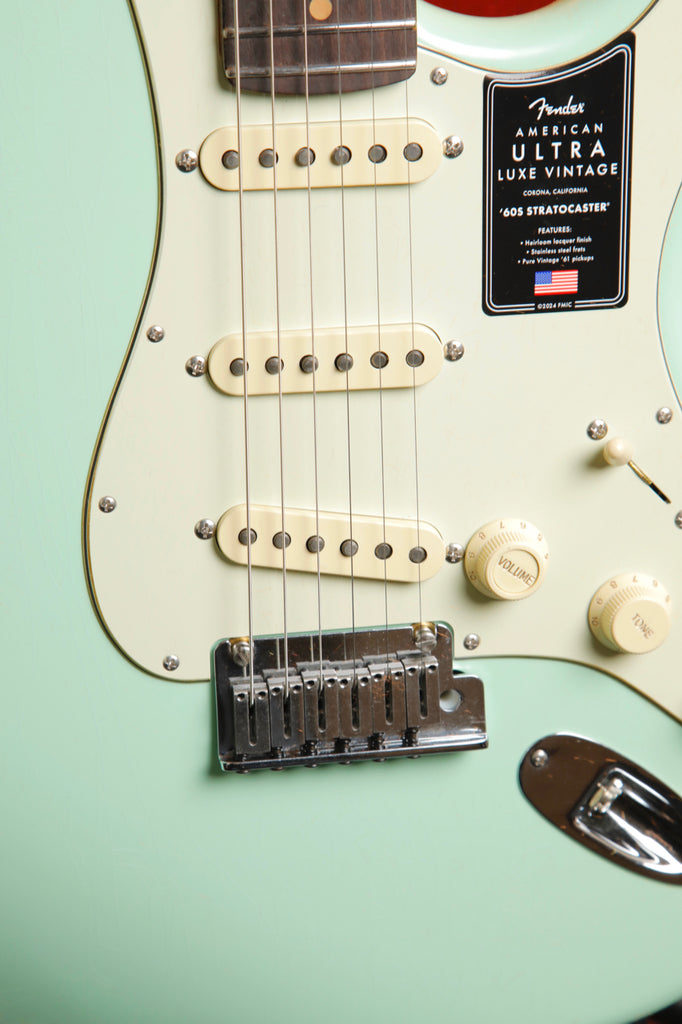 Fender American Ultra Luxe Vintage '60s Stratocaster Surf Green
