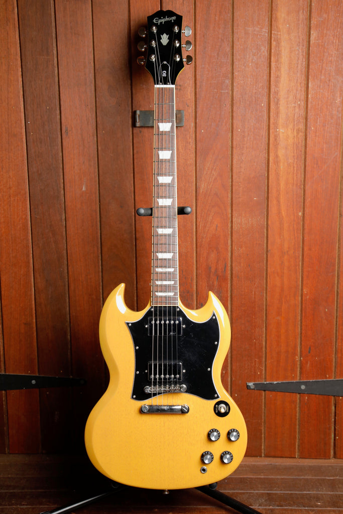 Epiphone SG Standard TV Yellow Electric Guitar 2025 Pre-Owned