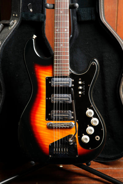 Hofner 173 Galaxy Sunburst Electric Guitar 1960s Pre Owned