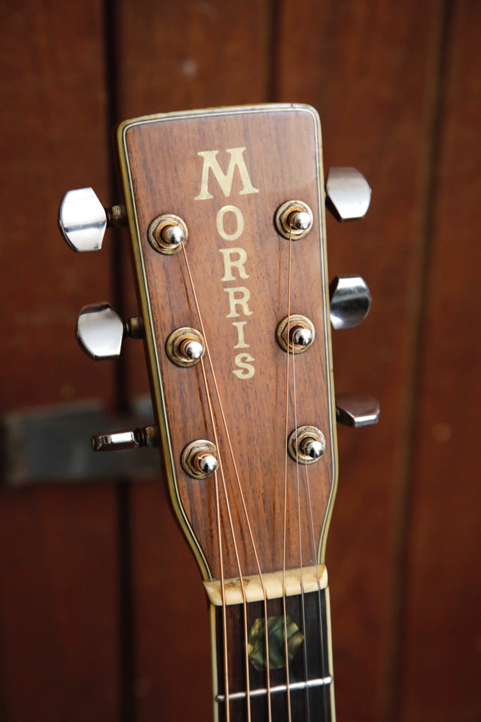 Morris W-39M Acoustic Dreadnought Guitar Made In Japan 1970s Pre-Owned