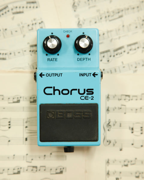 Boss CE-2 Chorus Pedal Vintage 1988 Pre-Owned