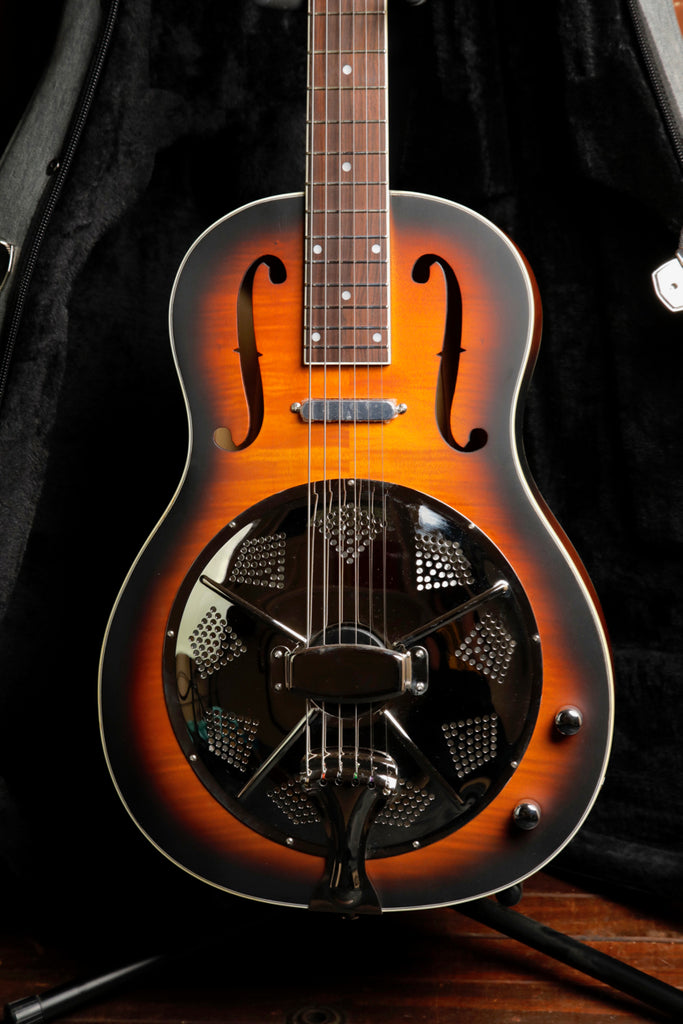 Bourbon Street BSR-1C-12W Single Cone 12 Fret Resonator Acoustic-Electric Guitar