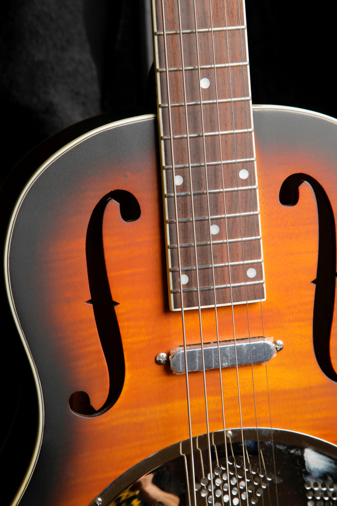 Bourbon Street BSR-1C-12W Single Cone 12 Fret Resonator Acoustic-Electric Guitar