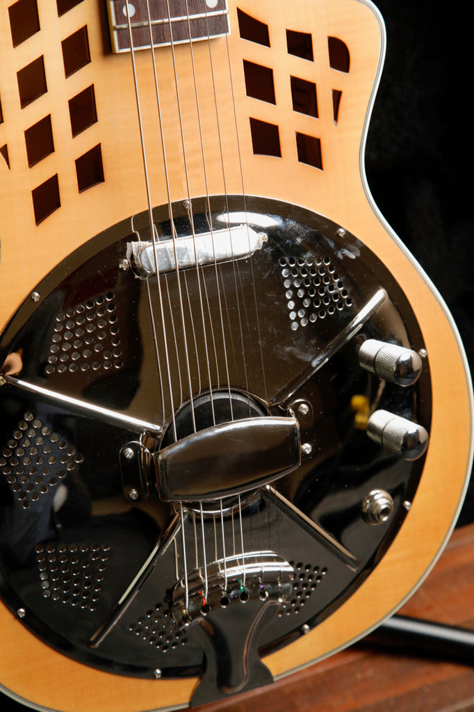 Bourbon Street BSR-LSA-FM-E Louisiana Resonator Acoustic-Electric Guitar