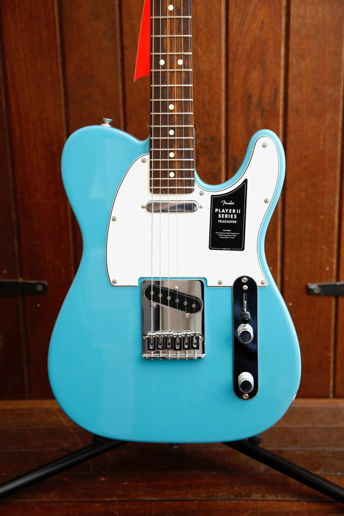 Fender Player II Telecaster Aquatone Blue Electric Guitar