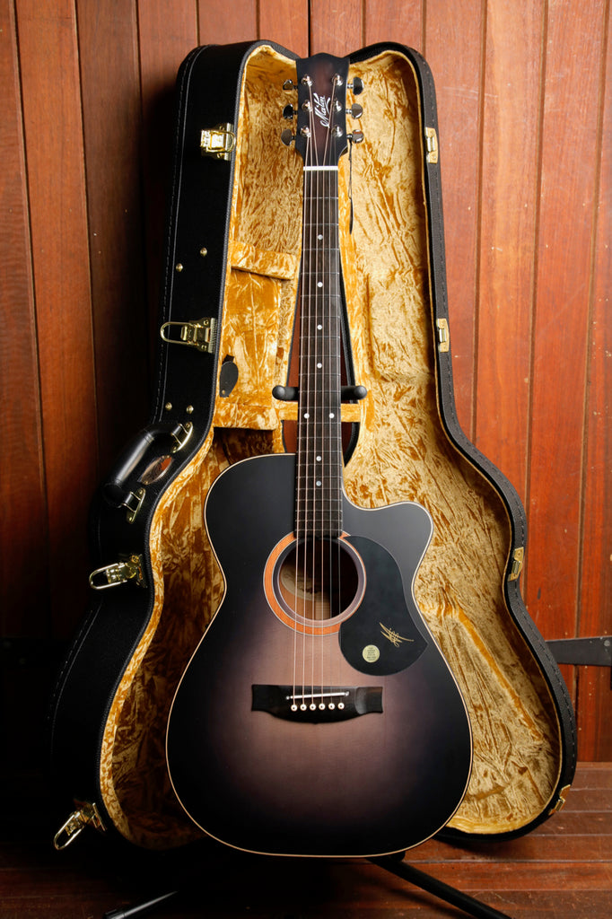 Maton SRS808C Solid Road Series Ghost Black Acoustic-Electric Guitar