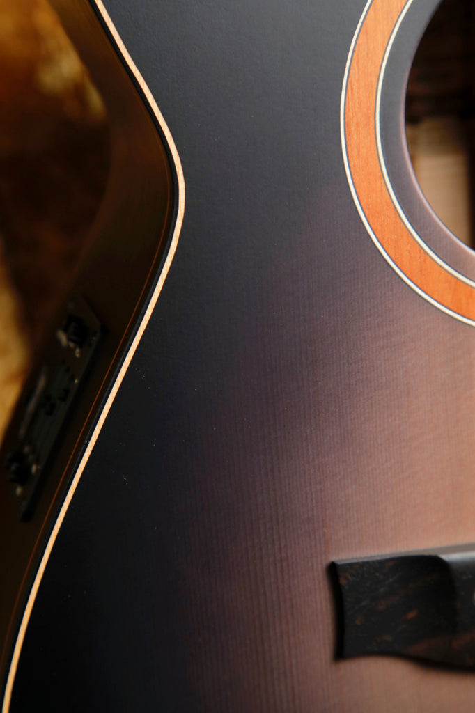 Maton SRS808C Solid Road Series Ghost Black Acoustic-Electric Guitar