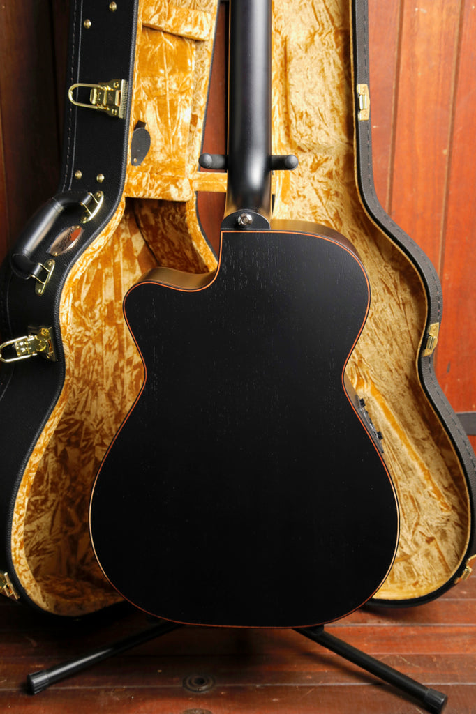Maton SRS808C Solid Road Series Ghost Black Acoustic-Electric Guitar