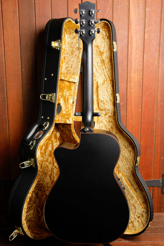 Maton SRS808C Solid Road Series Ghost Black Acoustic-Electric Guitar