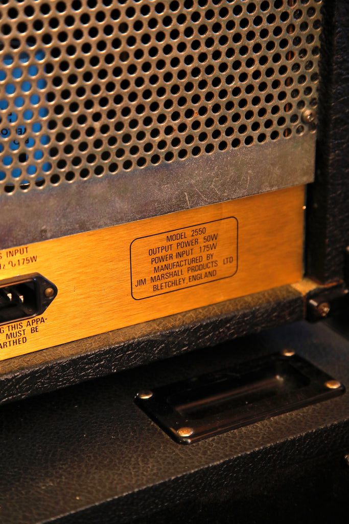 Marshall JCM 25/50 2550 Jubilee 2-Channel 50-Watt Guitar Valve Amplifier Head 1988 Pre-Owned
