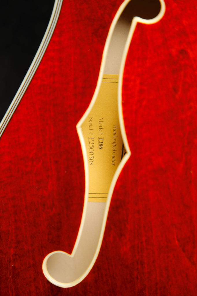 Eastman T386 Semi-Hollowbody Electric Guitar Classic Finish