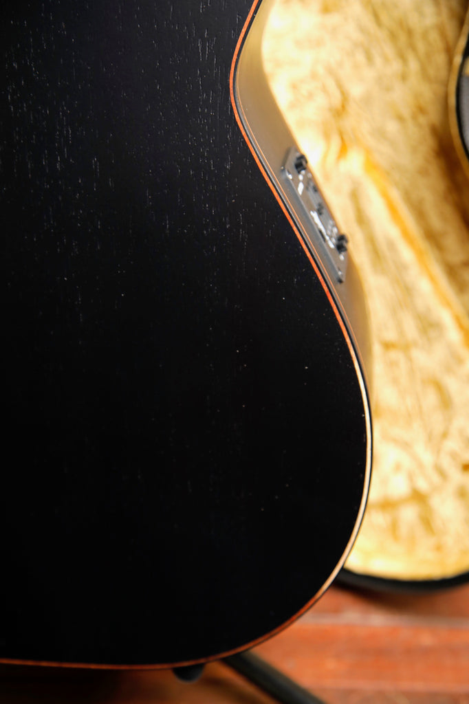 Maton SRS808C Solid Road Series Ghost Black Acoustic-Electric Guitar