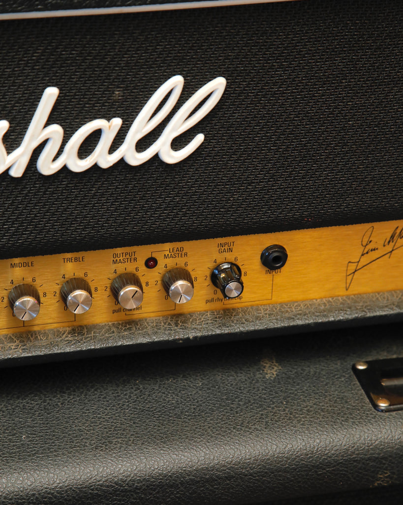 Marshall JCM 25/50 2550 Jubilee 2-Channel 50-Watt Guitar Valve Amplifier Head 1988 Pre-Owned