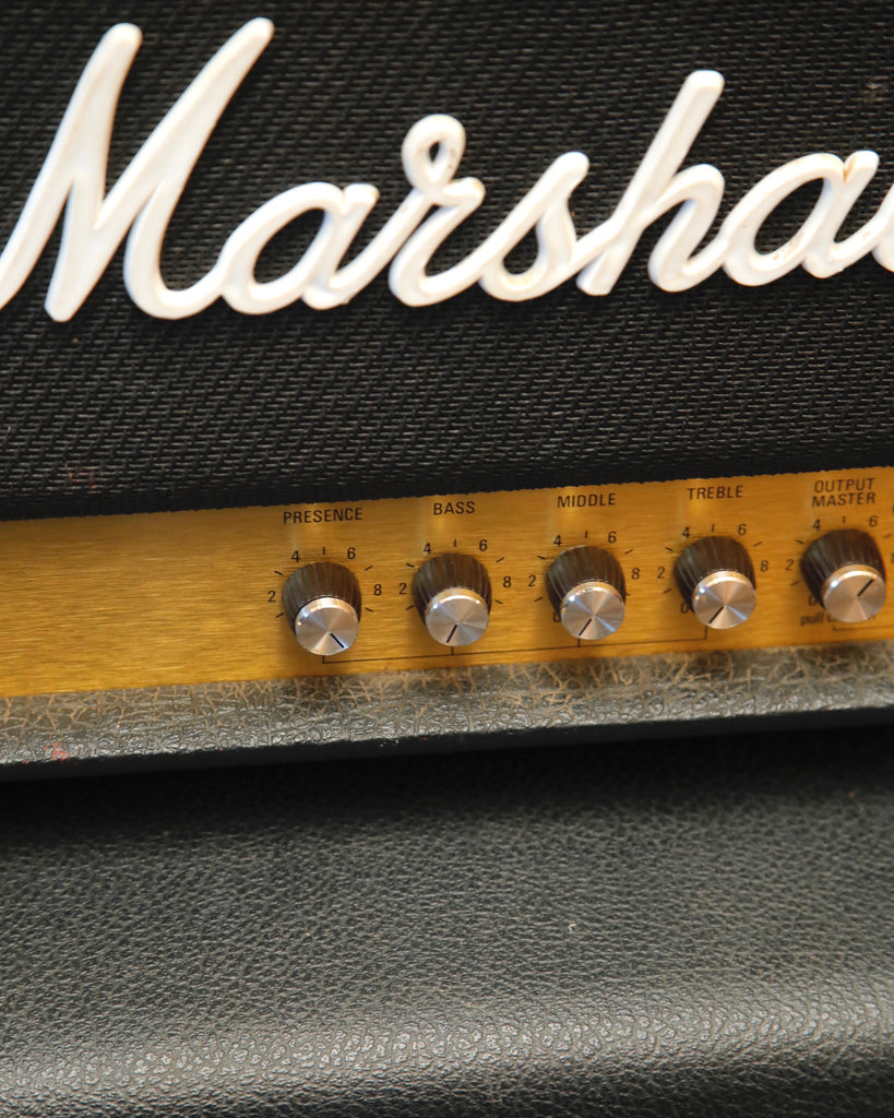 Marshall JCM 25/50 2550 Jubilee 2-Channel 50-Watt Guitar Valve Amplifier Head 1988 Pre-Owned
