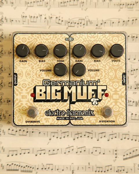 Electro-Harmonix Germanium 4 Big Muff Pi Fuzz Pedal Pre-Owned