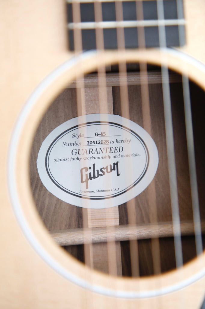 Gibson Generation Collection G-45 Acoustic Guitar Natural Pre-Owned