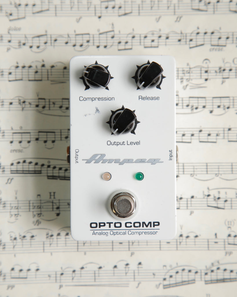 Ampeg Opto Comp Analog Optical Compressor Pedal Pre-Owned