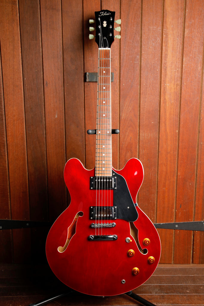 Tokai ES-78 Semi-Hollow Transparent Cherry Electric Guitar Pre-Owned