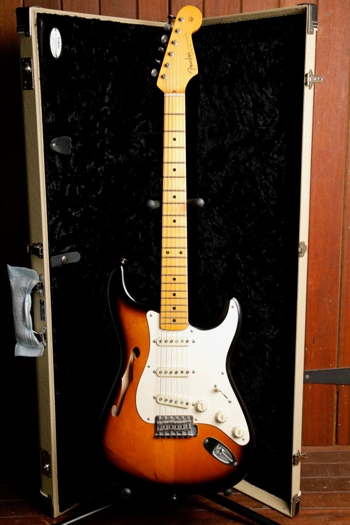 Fender Eric Johnson Signature Stratocaster Thinline Electric Guitar 2018 Pre-Owned