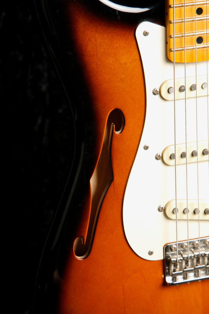 Fender Eric Johnson Signature Stratocaster Thinline Electric Guitar 2018 Pre-Owned