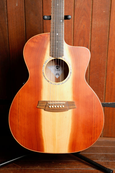 Cole Clark Studio SAN1EC-RDM Redwood/Maple Acoustic-Electric Guitar Pre-Owned