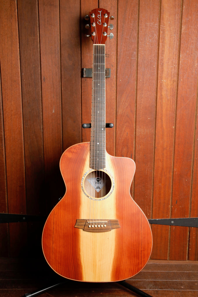 Cole Clark Studio SAN1EC-RDM Redwood/Maple Acoustic-Electric Guitar Pre-Owned