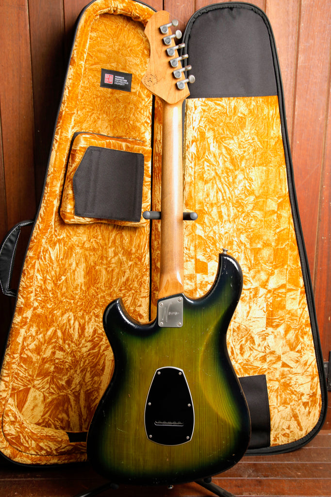 Novo Idris HSS Cat's Eye Burst Electric Guitar