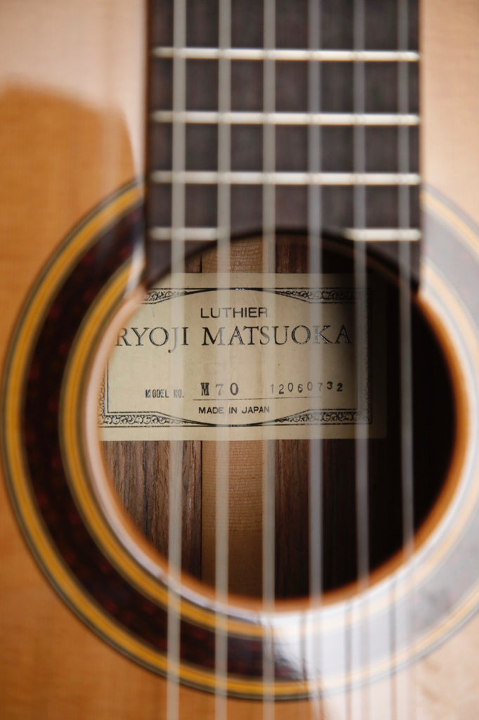Ryoji Matsuoka M70 Classical Guitar Made in Japan Pre-Owned