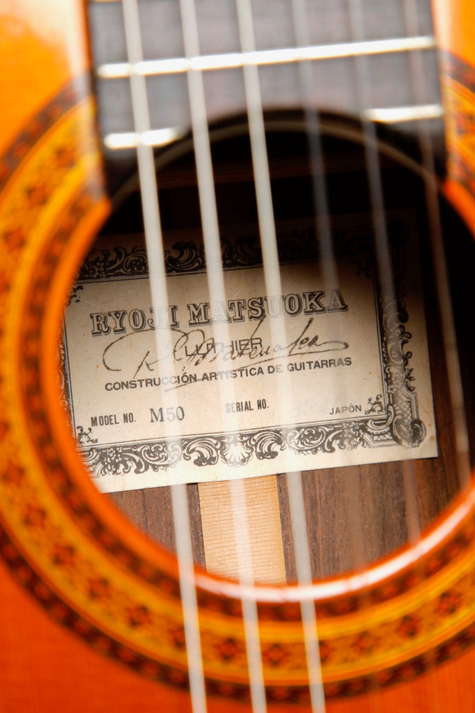 Ryoji Matsuoko M50 Classical Guitar Made in Japan Pre-Owned