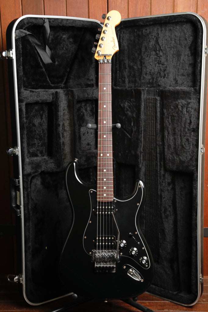 Fender Blacktop HH Folyd Rose Stratocaster Electric Guitar 2012 Pre-Owned
