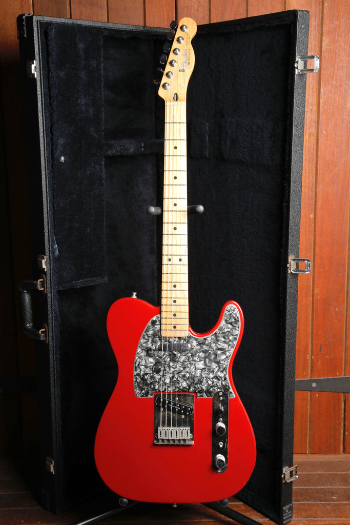 Fender Standard Telecaster Crimson Red Electric Guitar 1992 Pre-Owned