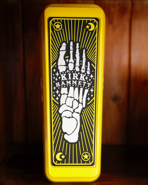 Dunlop KH95 Kirk Hammett Cry Baby Yellow Sparkle Wah