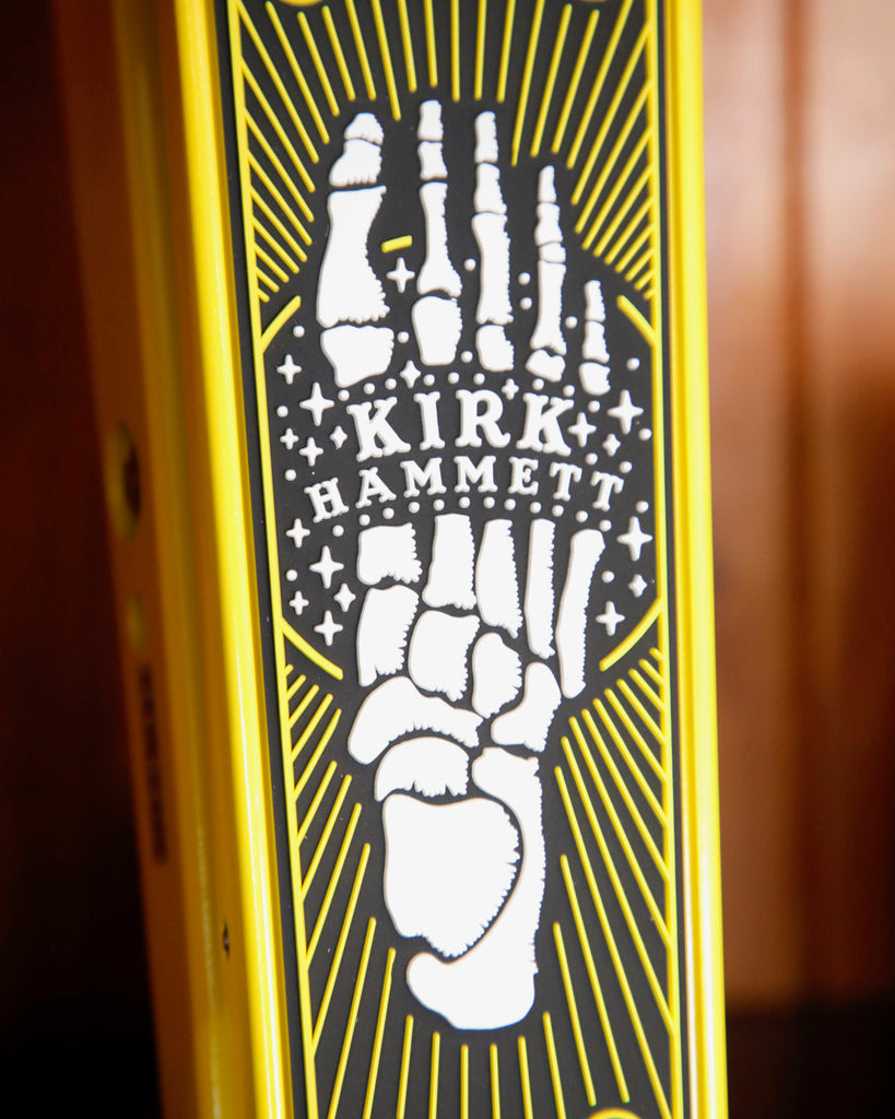 Dunlop KH95 Kirk Hammett Cry Baby Yellow Sparkle Wah