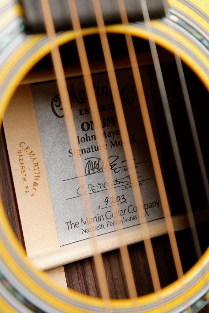 Martin OMJM John Mayer Signature Acoustic-Electric Guitar