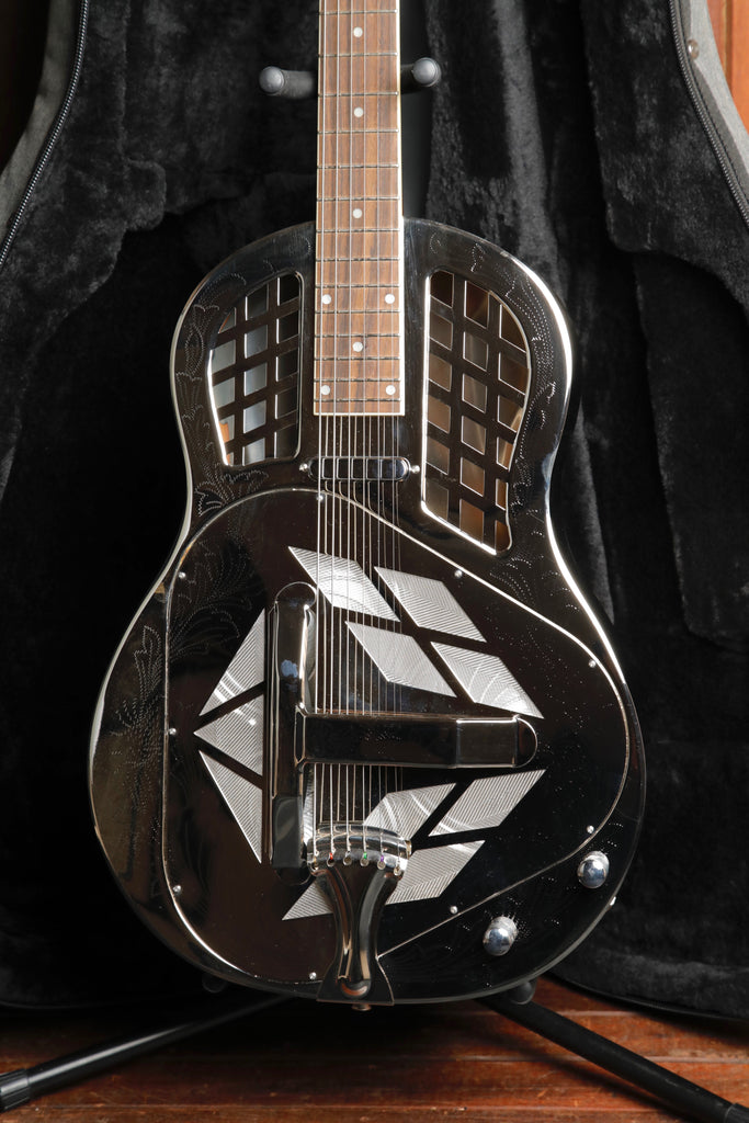 Bourbon Street BSR-3C-EN Brass Body Resonator Guitar