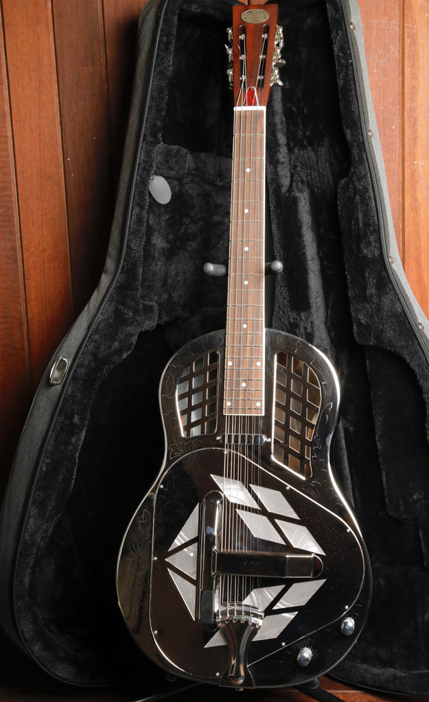 Bourbon Street BSR-3C-EN Brass Body Resonator Guitar
