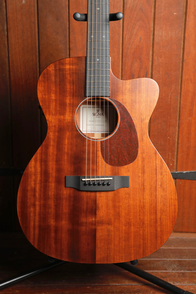 Sigma 000MC-15E Mahogany Acoustic-Electric Guitar