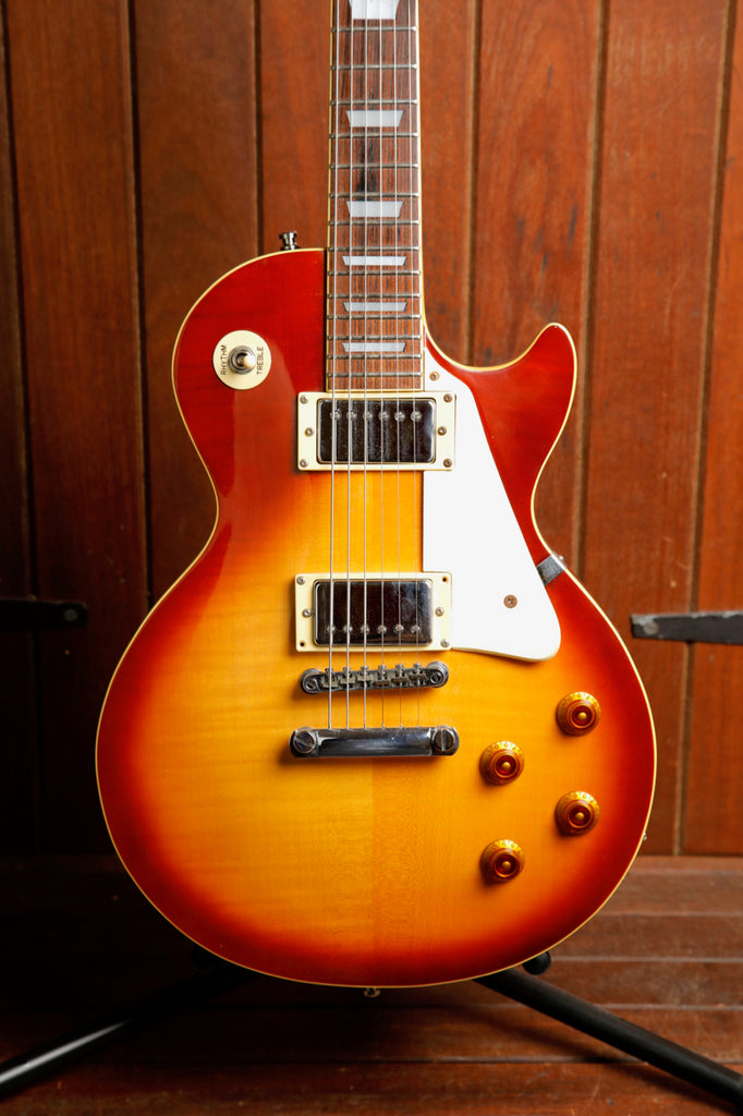 Epiphone Les Paul Standard Cherry Sunburst Electric Guitar MIK 2006 Pre-Owned