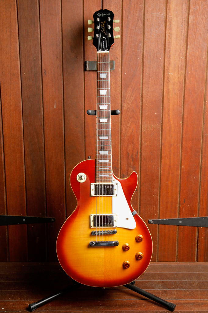 Epiphone Les Paul Standard Cherry Sunburst Electric Guitar MIK 2006 Pre-Owned