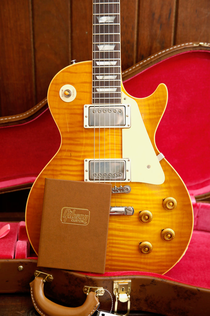 Gibson Custom 1959 Les Paul Standard VOS Dirty Lemon - Rock Inn Hand Selected Ltd Edition