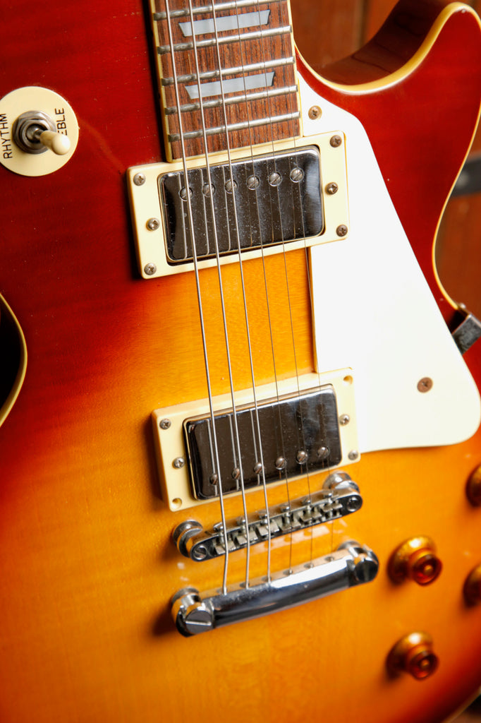 Epiphone Les Paul Standard Cherry Sunburst Electric Guitar MIK 2006 Pre-Owned