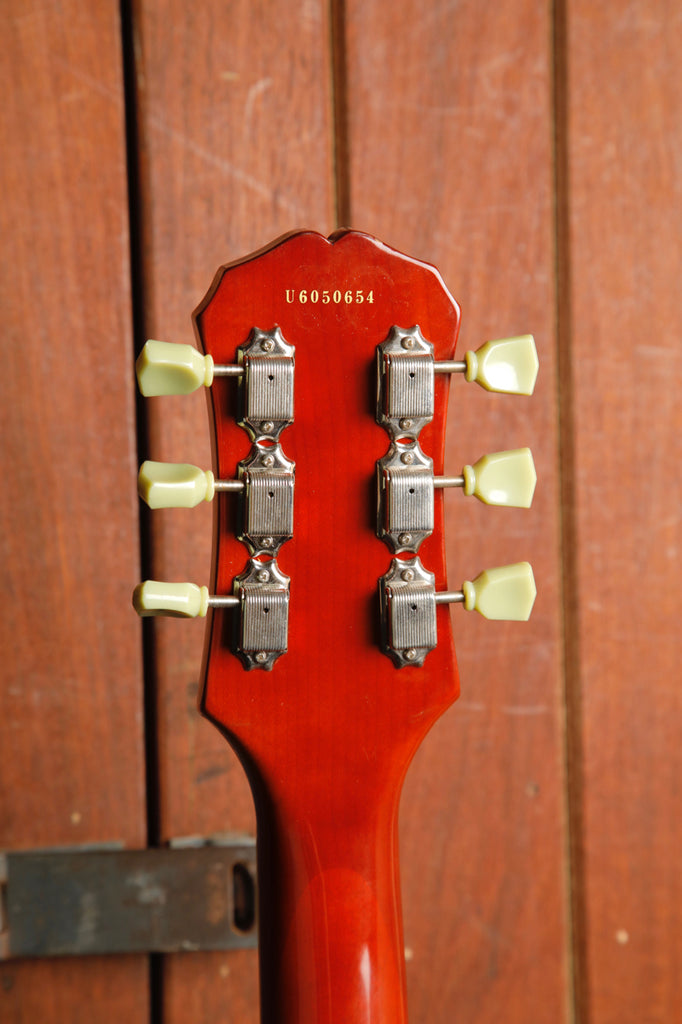 Epiphone Les Paul Standard Cherry Sunburst Electric Guitar MIK 2006 Pre-Owned