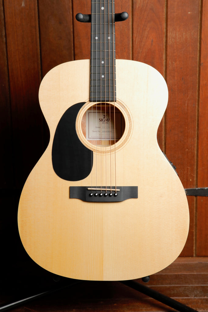 Sigma 000ME-L Left Handed Acoustic-Electric Guitar