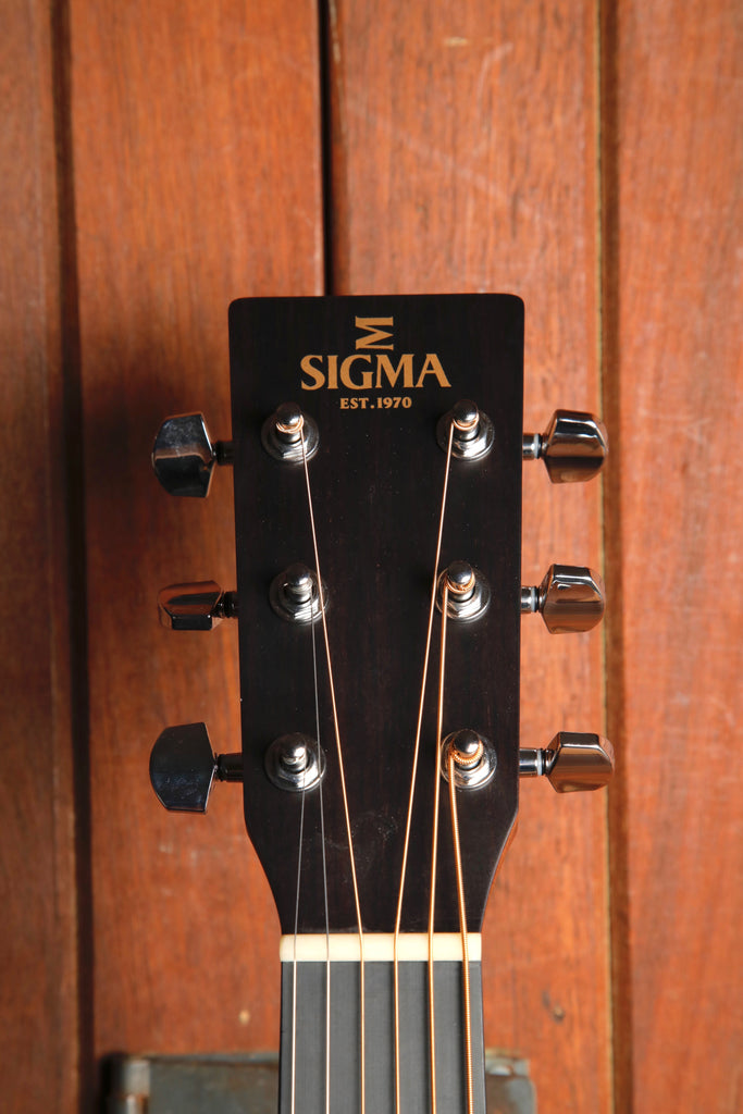 Sigma 000ME-L Left Handed Acoustic-Electric Guitar