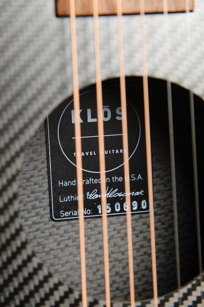 Klos Full Carbon Travel Acoustic Guitar Pre-Owned
